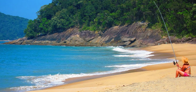 Praias desertas: Caraguatatuba e Ubatuba