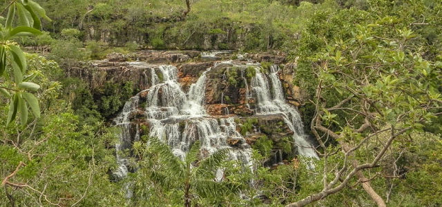 Cachoeiras Almecegas na Chapada dos Veadeiros