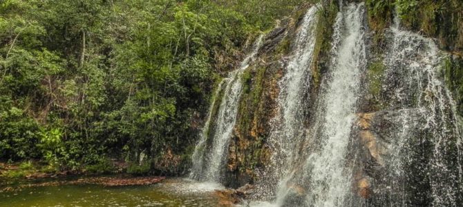 Cachoeira Cristal na Chapada dos Veadeiros