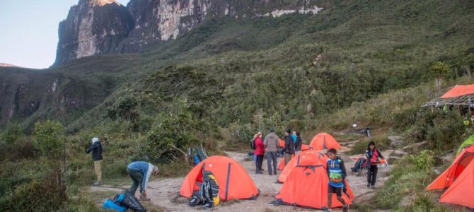 Chegando no topo do Monte Roraima – Passo das Lágrimas