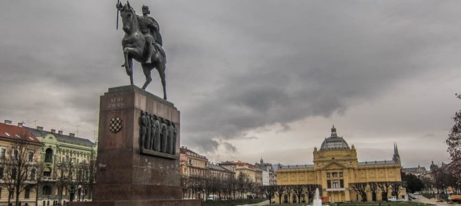 Um dia em Zagreb, capital da Croácia