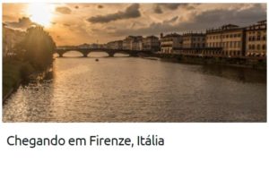 chegando em firenze