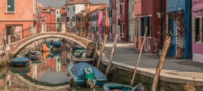 Torcello, Burano e Murano em Veneza, Itália