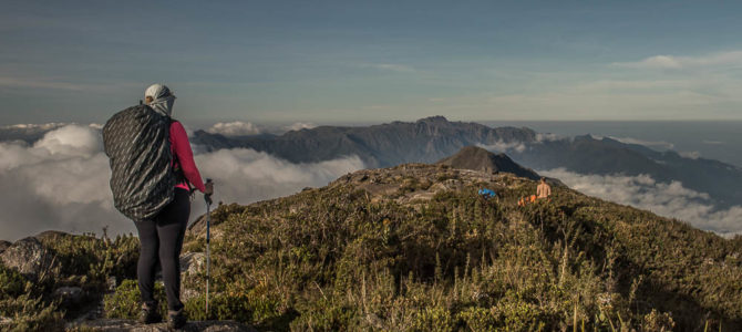 Pedra da Mina na Travessia da Serra Fina