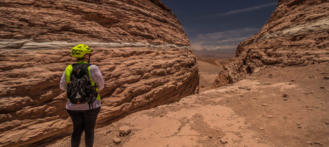 De bike até Valle de Marte no Atacama