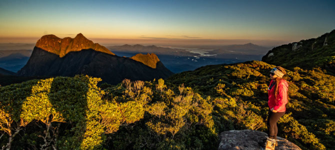 Pico Itapiroca na Serra do Mar PR