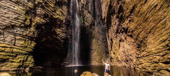 Fumacinha por baixo na Chapada Diamantina